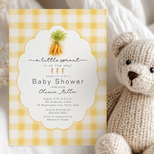 Kleine Spruit Tuin Baby Shower Kaart