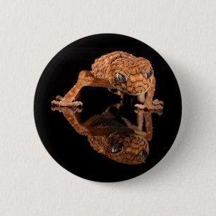 Kleine staafhageweerstand met reflectie ronde button 5,7 cm