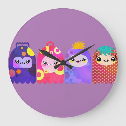 Kleine staafjes  grote klok (Voorkant)