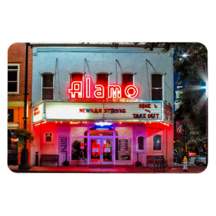 KLEINE STAD ALAMO Flexibele fotomagneet Magneet