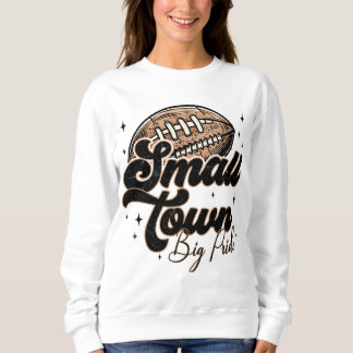 Kleine stad meisje, Football stad football Pride Trui