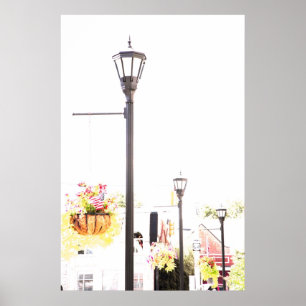 Kleine stad poster
