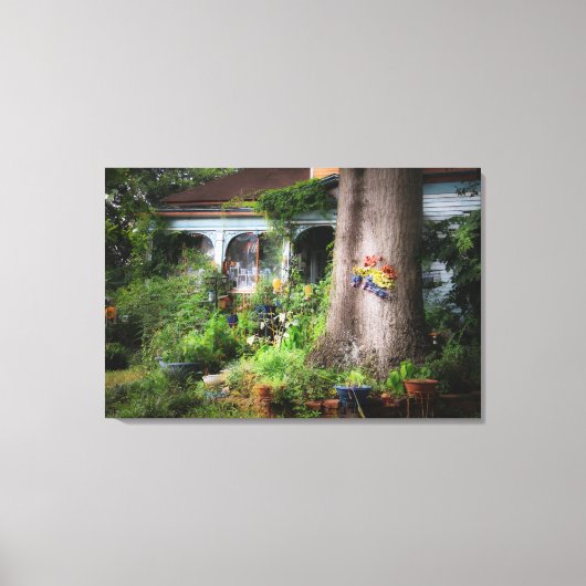 KLEINE STAD PRIDE Canvas Kunst (Voorkant)