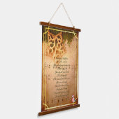 Kleine Stad van Bethlehem Wandtapijt Hangend Wandkleed (Gebogen)