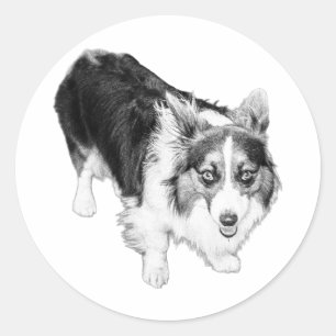 Kleine stap, grote aanwezigheid ronde sticker