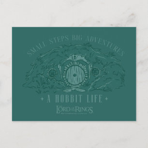 Kleine Stapjes, Grote Avonturen - Een Hobbit Leven Briefkaart