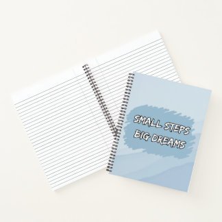 Kleine Stapjes, Grote Dromen | Motiverend Notitieboek