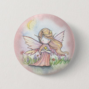 Kleine Ster Fee Knop Ronde Button 5,7 Cm