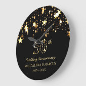 Kleine sterren en getallen grote klok (Hoek)