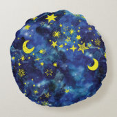 Kleine sterren rond kussen (Achterkant)