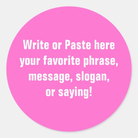 Kleine Sticker (3 inch) (Voorkant)