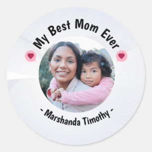 Kleine Sticker, grote liefde Verras je liefdesmoed Ronde Sticker