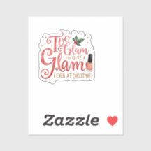 Kleine sticker voor die glamoureuze familieleden