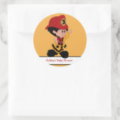 Kleine Stickers van het Baby shower van de Brandwe (Tas)