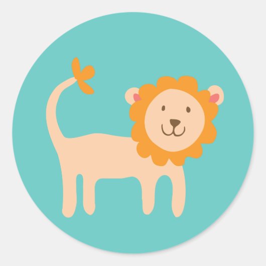 Kleine Stickers van Lion (Voorkant)