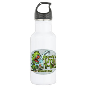Kleine T Rex Oval van Auntie Waterfles
