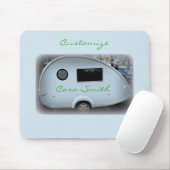 Kleine teardrop caravan Thunder_Cove Muismat (Met muis)