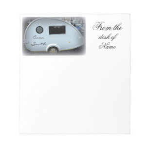 Kleine teardrop caravan Thunder_Cove Notitieblok