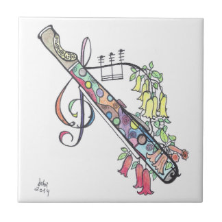 kleine tegel:  flut tegeltje