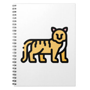 Kleine tijger notitieboek