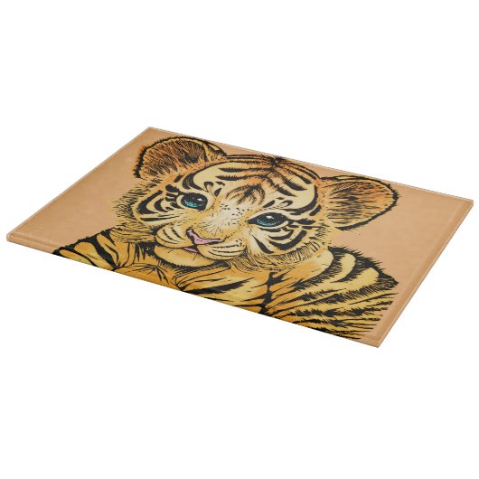 KLEINE TIJGER SNIJPLANK (Hoek)