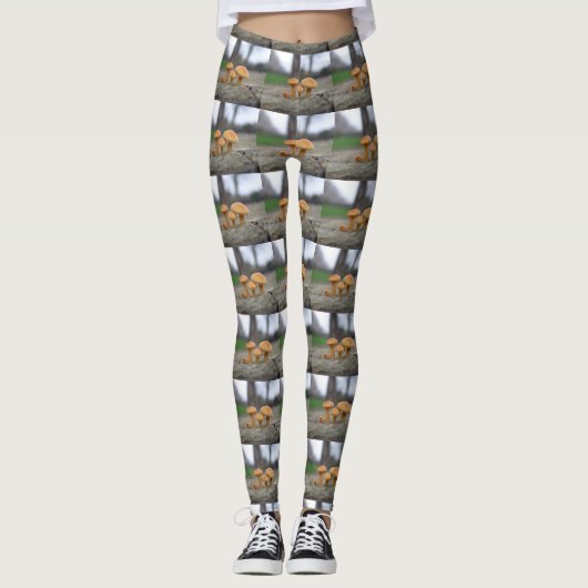 Kleine Toadstools Macro-Leggings Leggings (Voorkant)