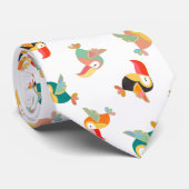 Kleine toekantjes stropdas (Opgerold)