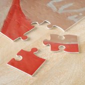 Kleine tropische kikker legpuzzel (Zijkant)