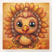 Kleine Turkije 2 Glazen Onderzetter (Voorkant)