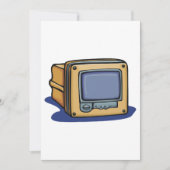 Kleine tv-set kaart (Voorkant)