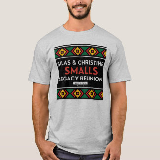 Kleine uniseks grijze T T-shirt