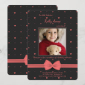 Kleine Valentijn foto uitnodiging (Voorkant / Achterkant)