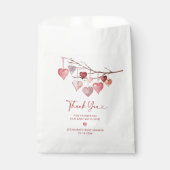 Kleine Valentijnse Baby showers Bedankzakje (Voorkant)