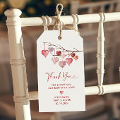 Kleine Valentijnse Baby showers Cadeaulabel