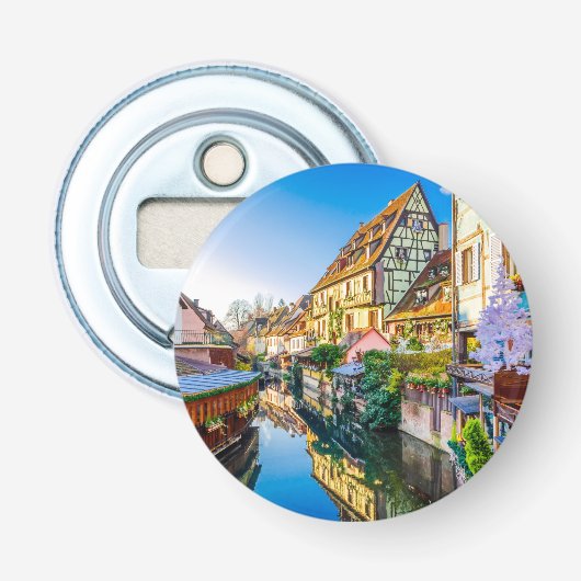 Kleine Venetië, Colmar Button Flesopener (Voorkant)