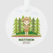 Kleine verkenner ornament (voorkant)