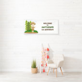 Kleine verkenner spandoek (Insitu)