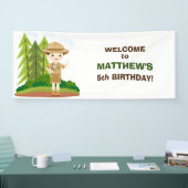 Kleine verkenner spandoek (Beurs)