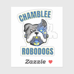 Kleine vinyl Sticker