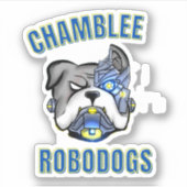 Kleine vinyl Sticker (Voorkant)