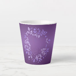 Kleine Violet Roos Latte Mok