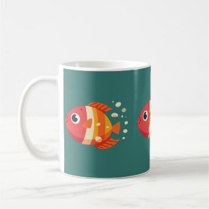 kleine vis koffiemok