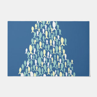 Kleine visdoormat, badkamer Rug Deurmat