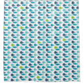 Kleine visjes douchegordijn (Voorkant)