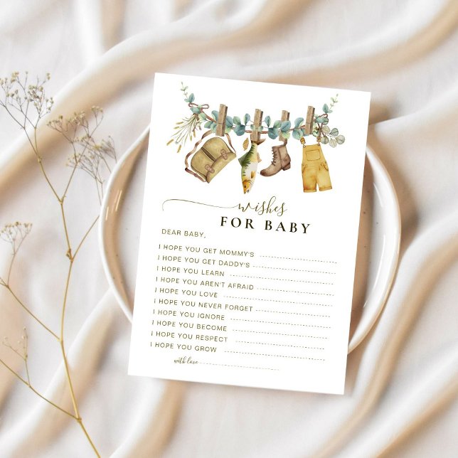 Kleine visser wenst Baby-Kaart (Creator heeft geüpload)