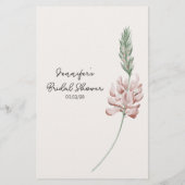 kleine vlam waar we waren flyer (Achterkant)