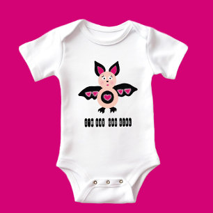 Kleine vleermuis meisje romper