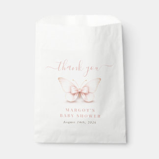 Kleine Vlinder Elegante Strik Baby Shower Bedankt Bedankzakje