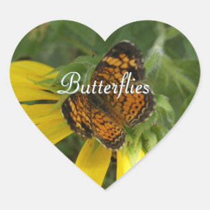 Kleine vlinder Stickers