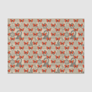 Kleine  vlinder tissuepapier